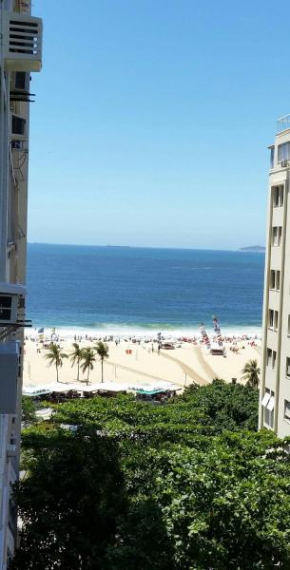 Гостиница Copacabana,confortável apto com vista-mar  Рио-Де-Жанейро